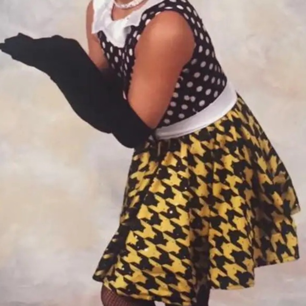 Polka Dot and Houndstooth Kids Costume